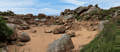 Preview of the 3D live effect on a Pink Granite Coast photo